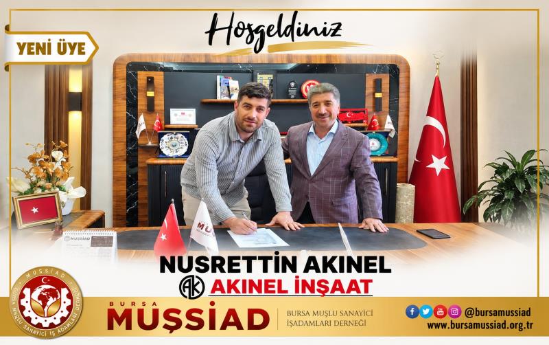 NUSRETTİN AKINEL | Ailemize Hoşgeldiniz