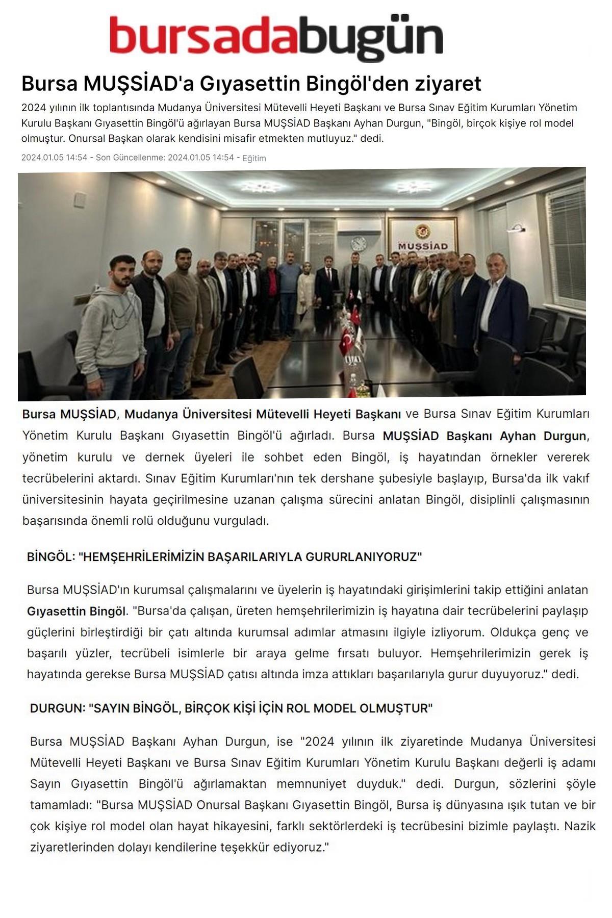 Basında MUŞSİAD · Albüm 3
