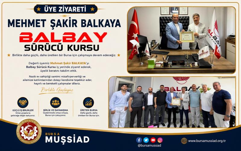 MEHMET ŞAKİR BALKAYA | BALBAY SÜRÜCÜ KURSU