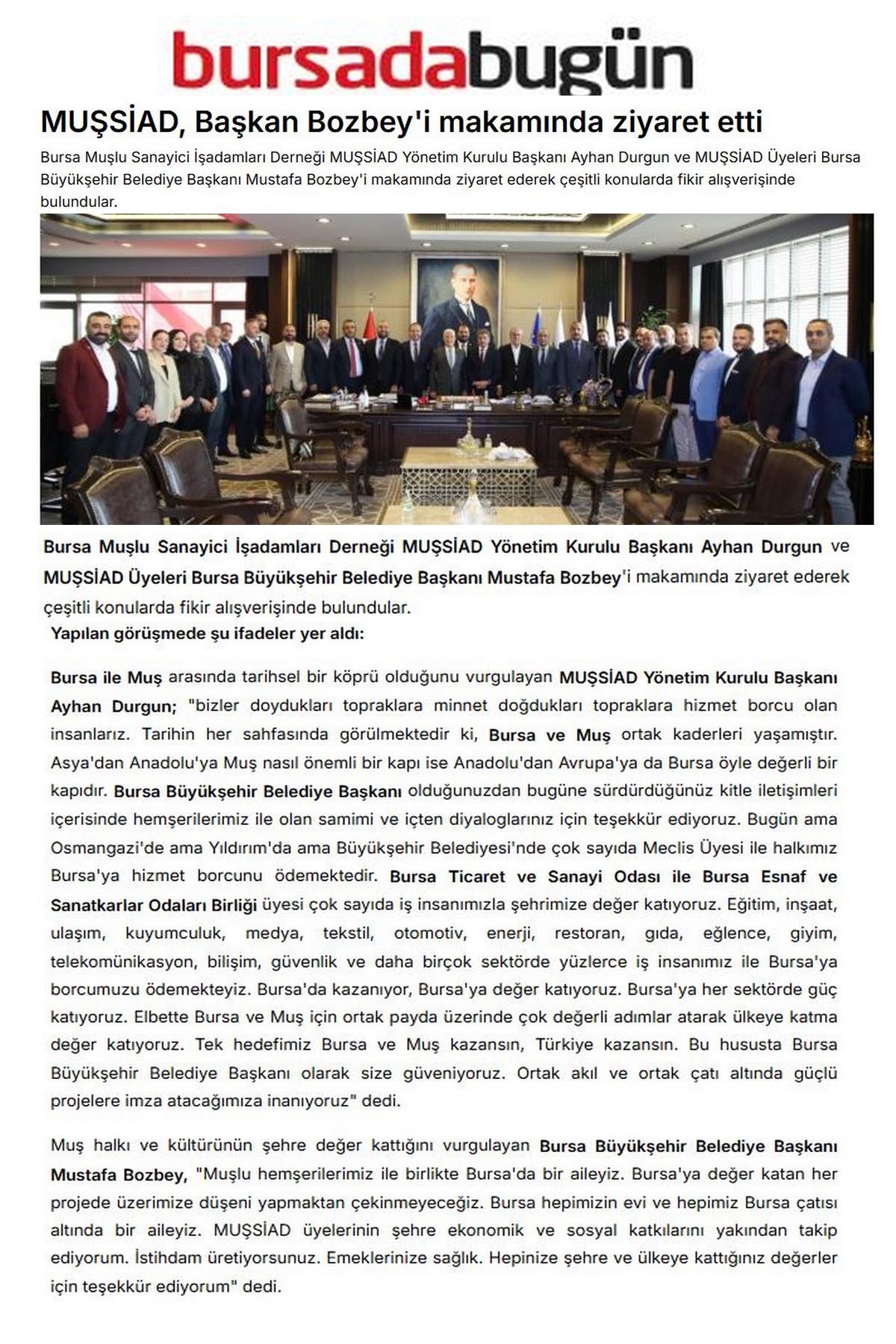 Basında MUŞSİAD · Albüm 2