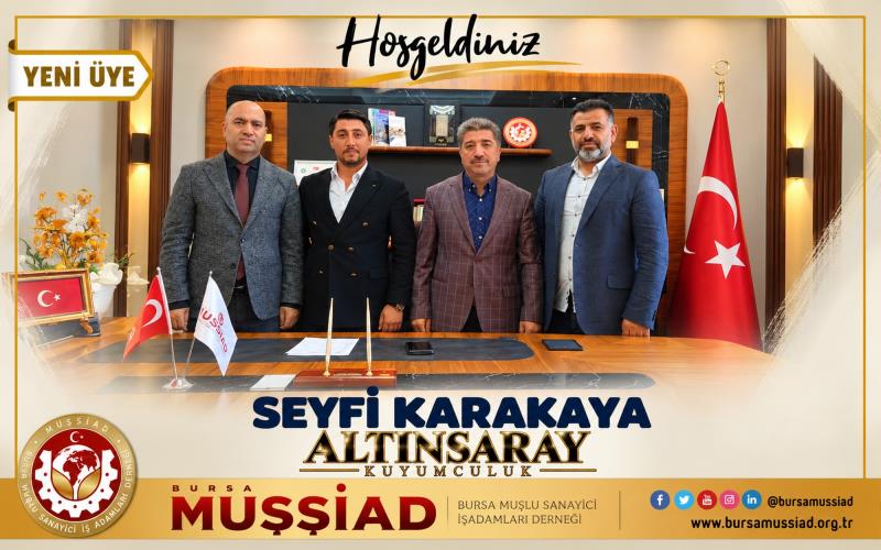 Seyfi KARAKAYA | Ailemize Hoş Geldiniz