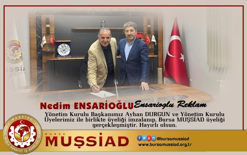 Nedim ENSARİOĞLU | Ailemize Hoş Geldiniz