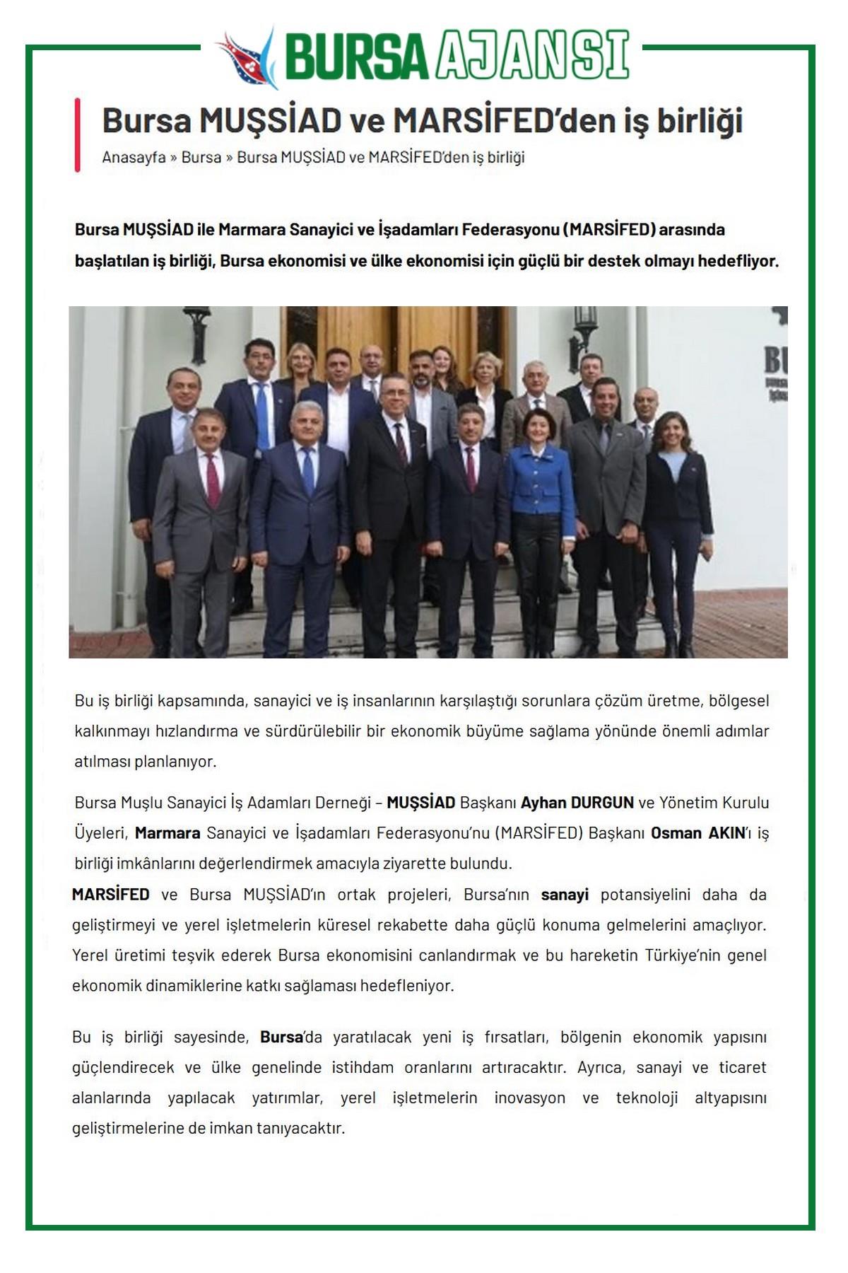 Basında MUŞSİAD · Albüm 1