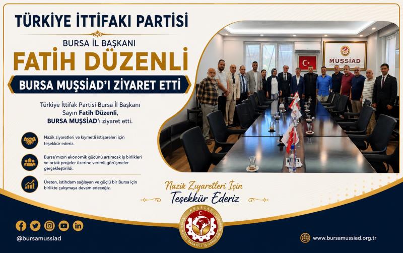 FATİH DÜZENLİ BİZLERİ ZİYARET ETTİ!