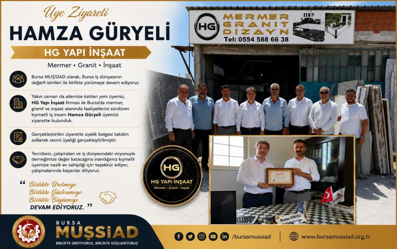Hamza GÜRYELİ | Ailemize Hoş Geldiniz